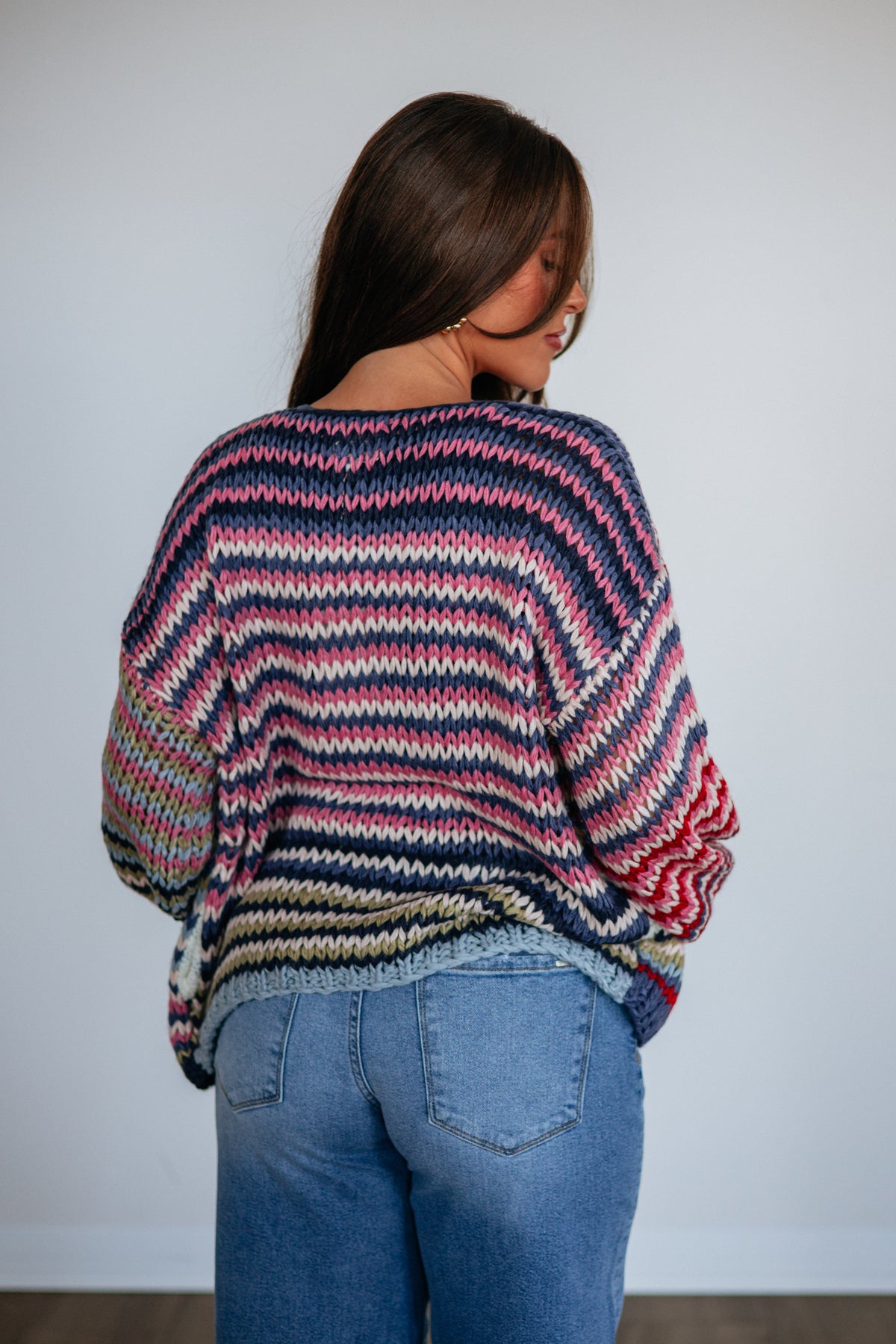 Annica Striped Cardigan