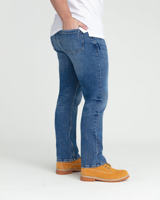 Bootcut Fit / Stream  (Med Blue)