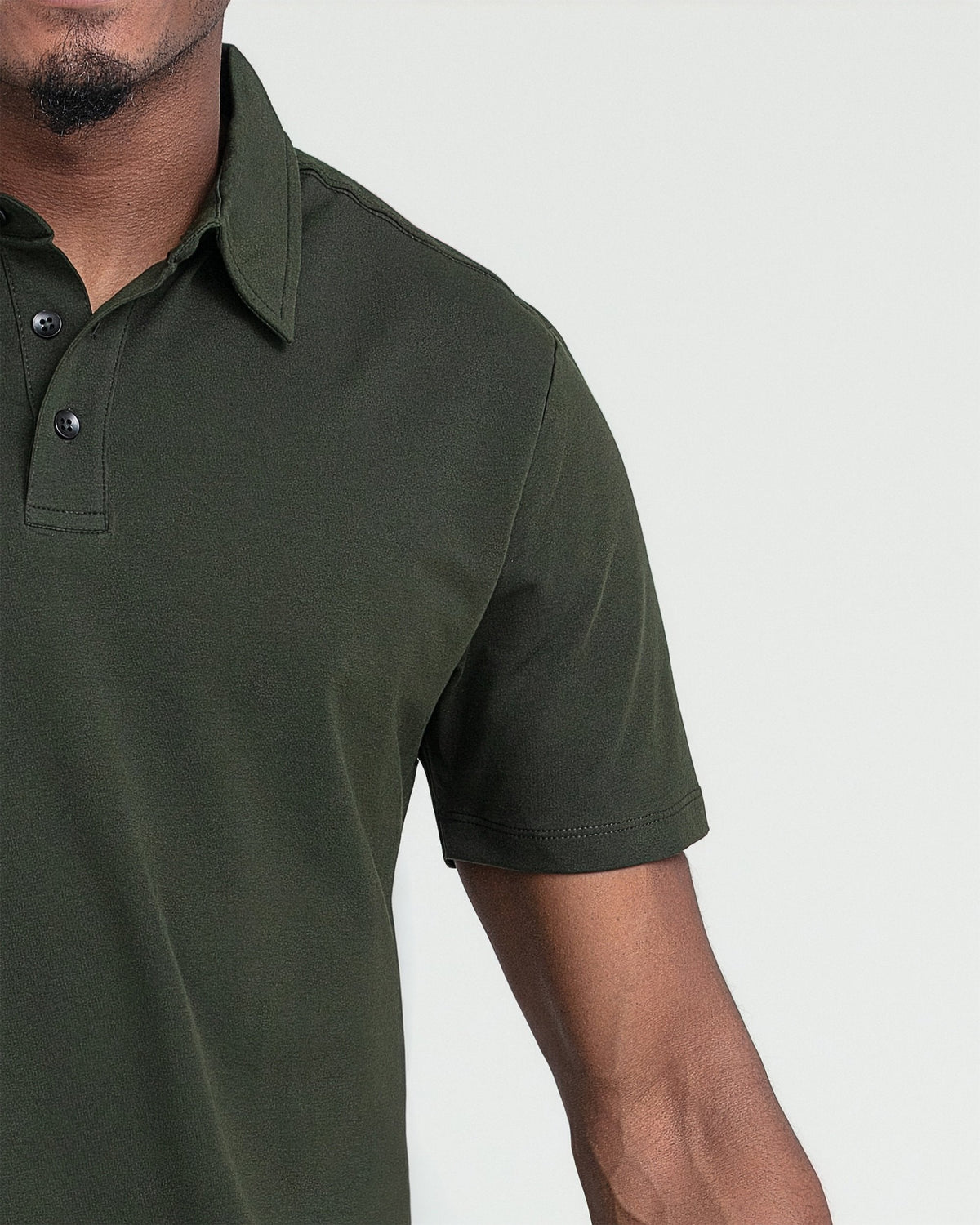 Organic Polo Shirt 3 Pack / Olive
