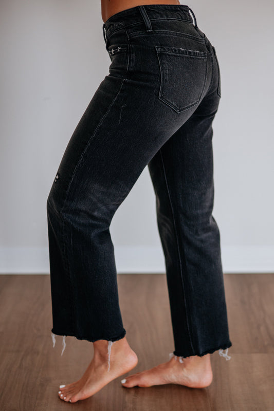 Aileeah Vervet Jeans - Vintage Black