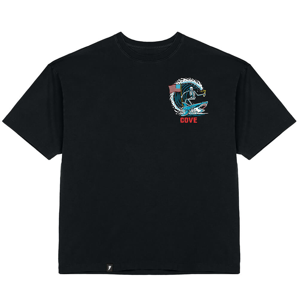(New) Comin' In Hot Tee - Black