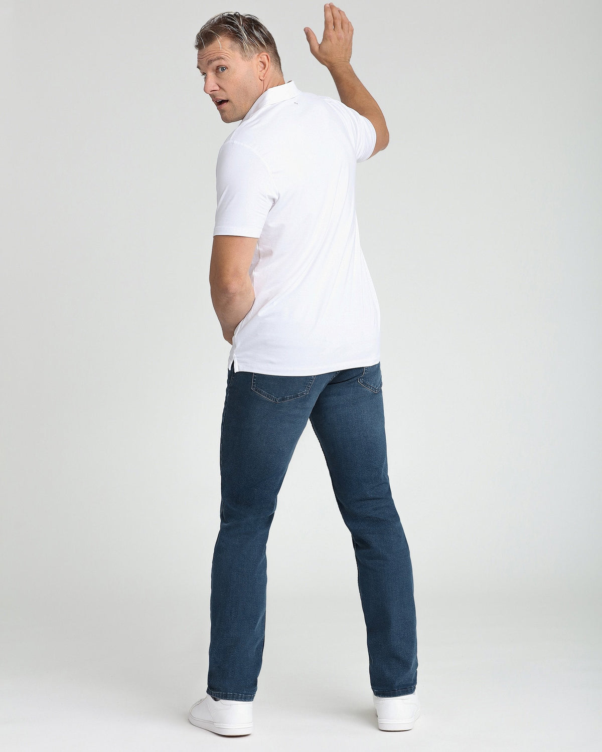 Organic Polo Shirt 3 Pack / White
