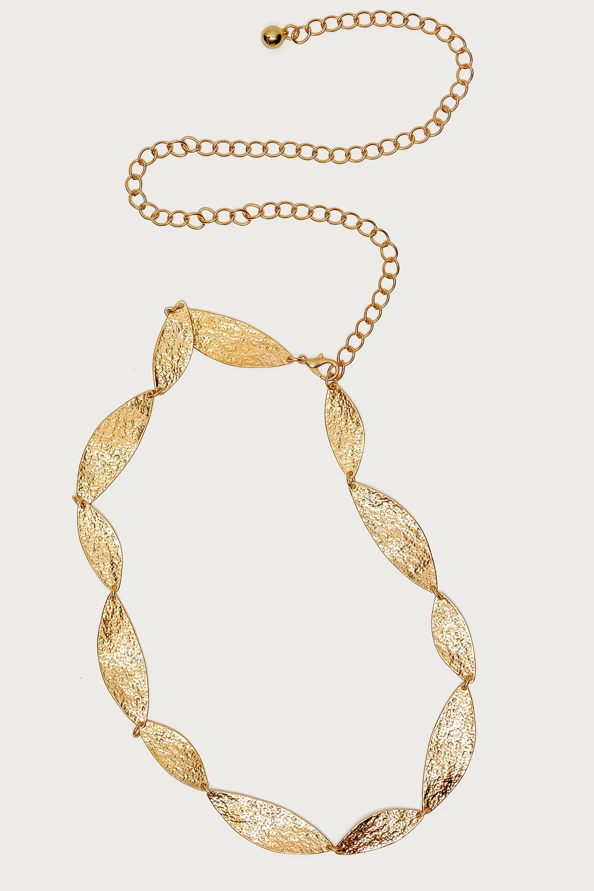 Abstract Pendant Chain Belt