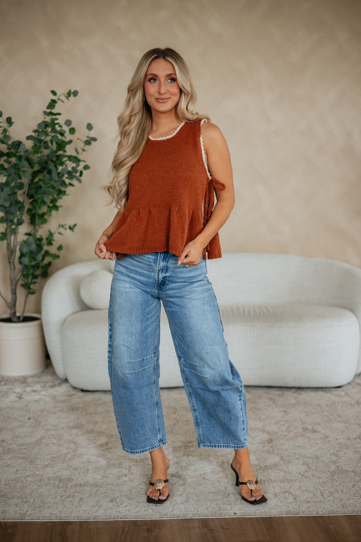 Amabel Peplum Top