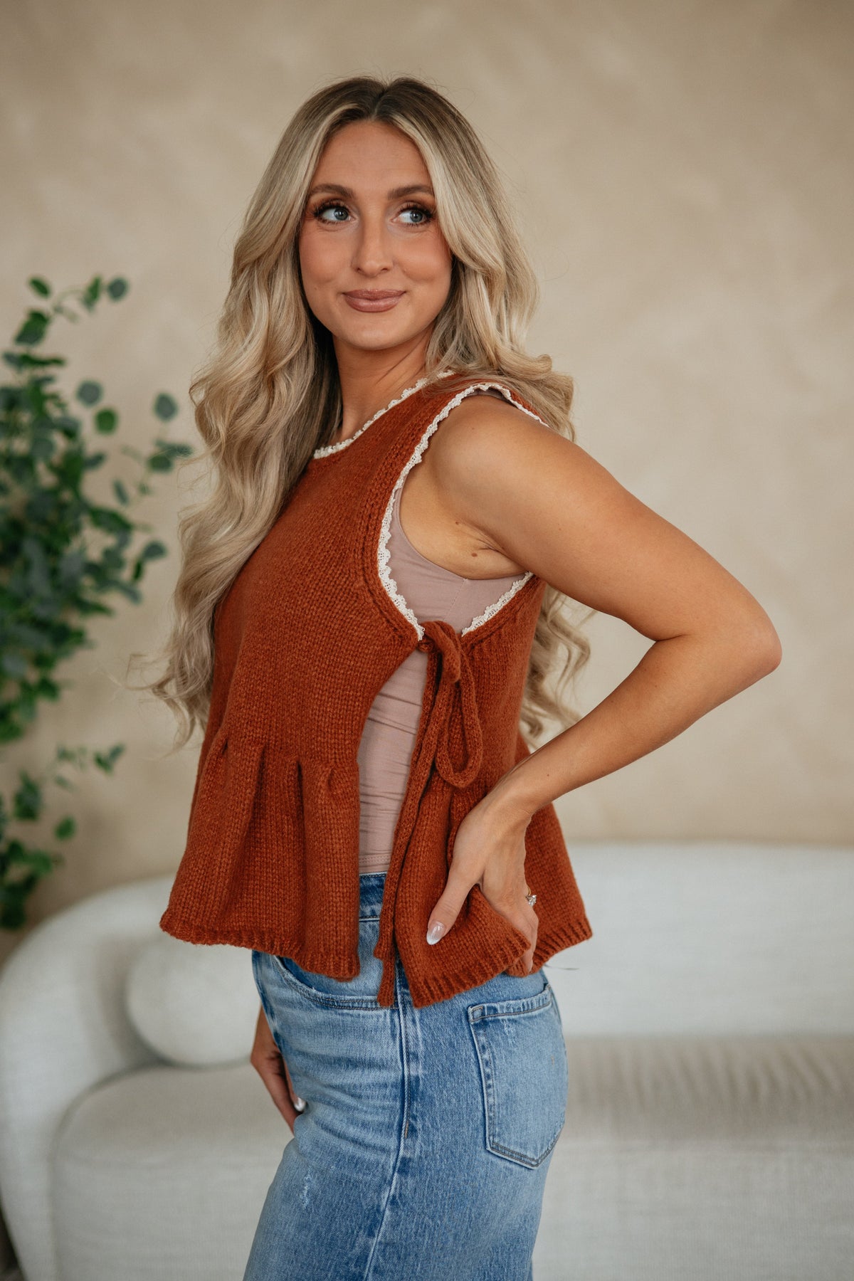 Amabel Peplum Top