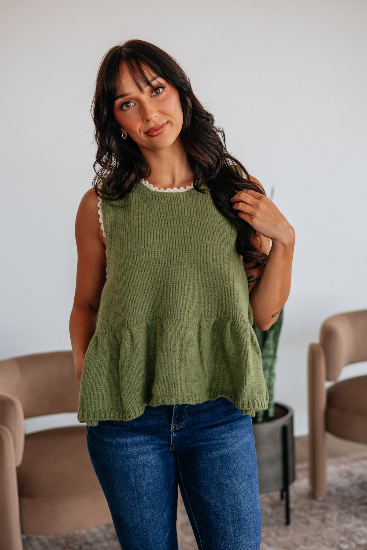 Amabel Peplum Top