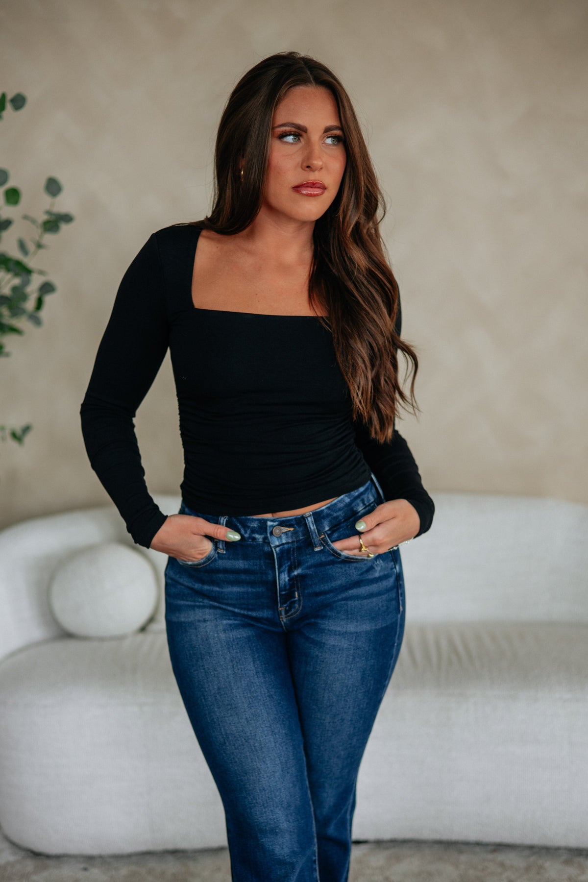 Alyvia Basic Top