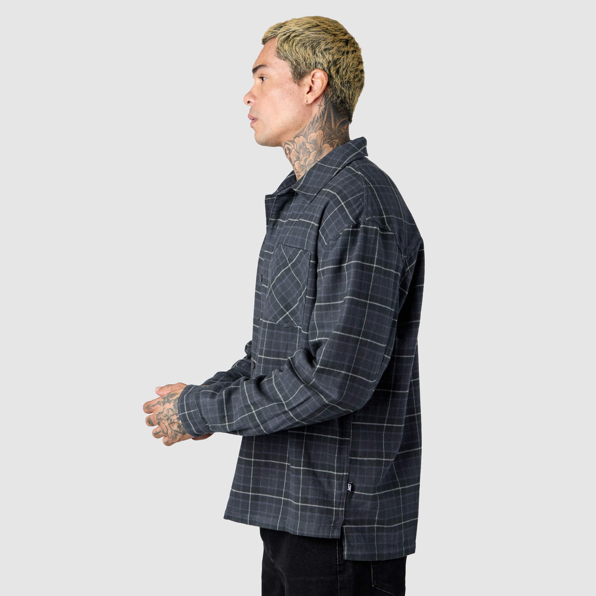 (New) Vintage Flannel - Charcoal