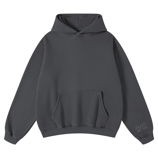 (New) Weighted Hoodie - Gray