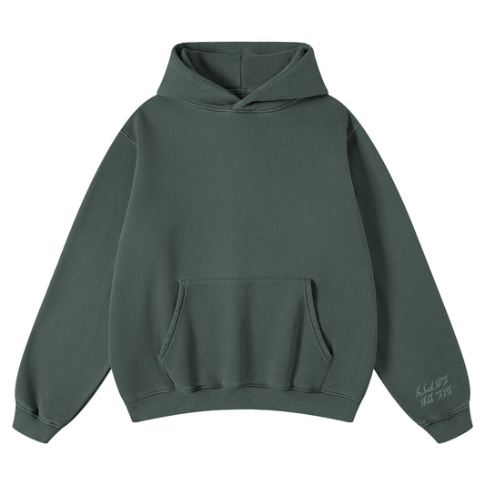 (New) Weighted Hoodie - Cilantro