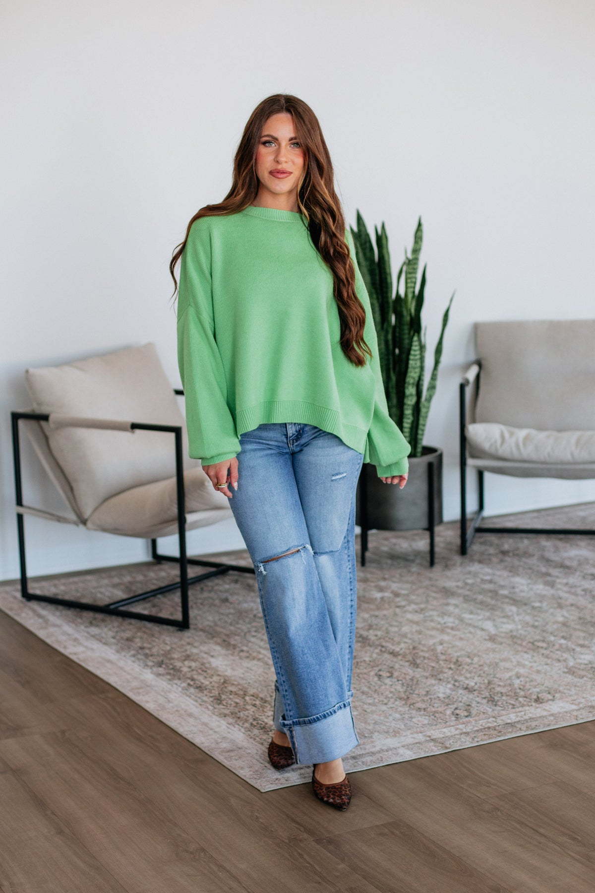 Alanie Ribbed Sweater