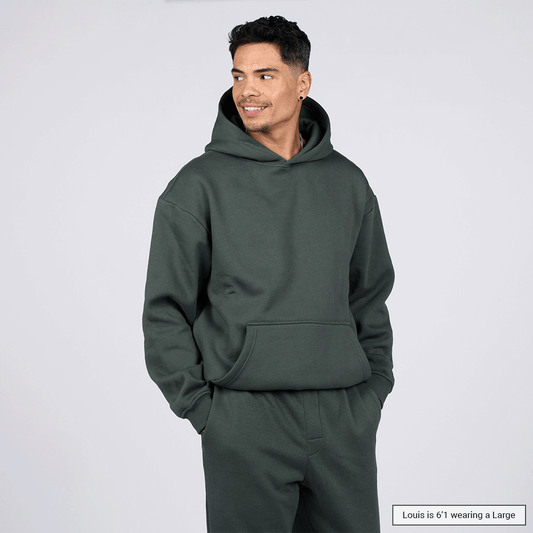 (New) Weighted Hoodie - Cilantro