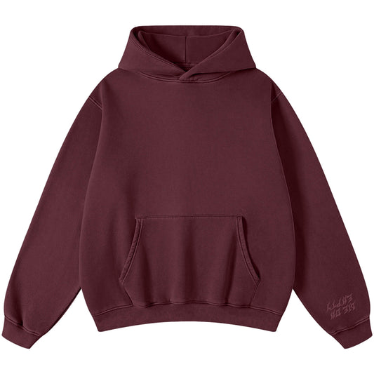 (New) Weighted Hoodie - Plum