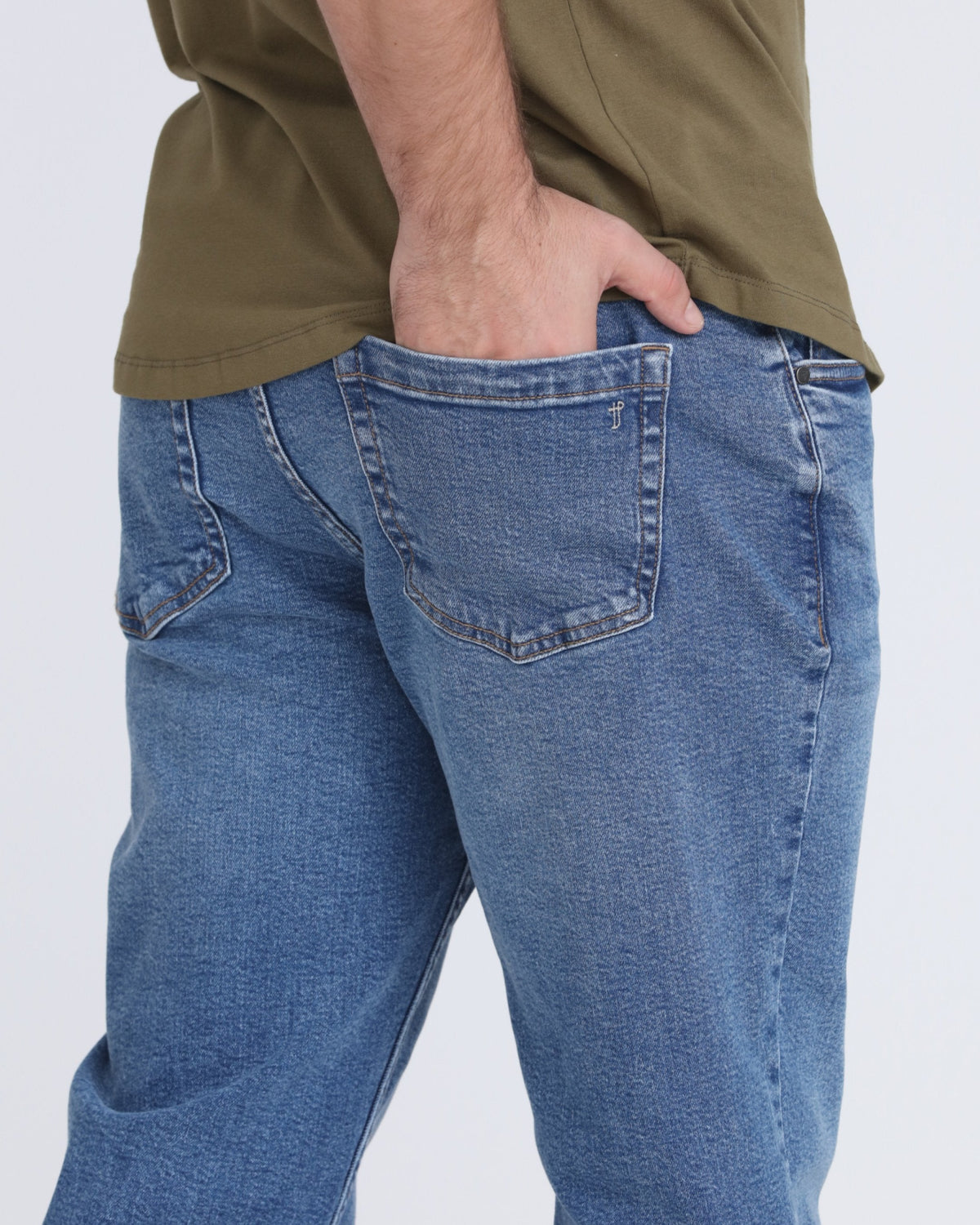 Bootcut Fit / Stream  (Med Blue)