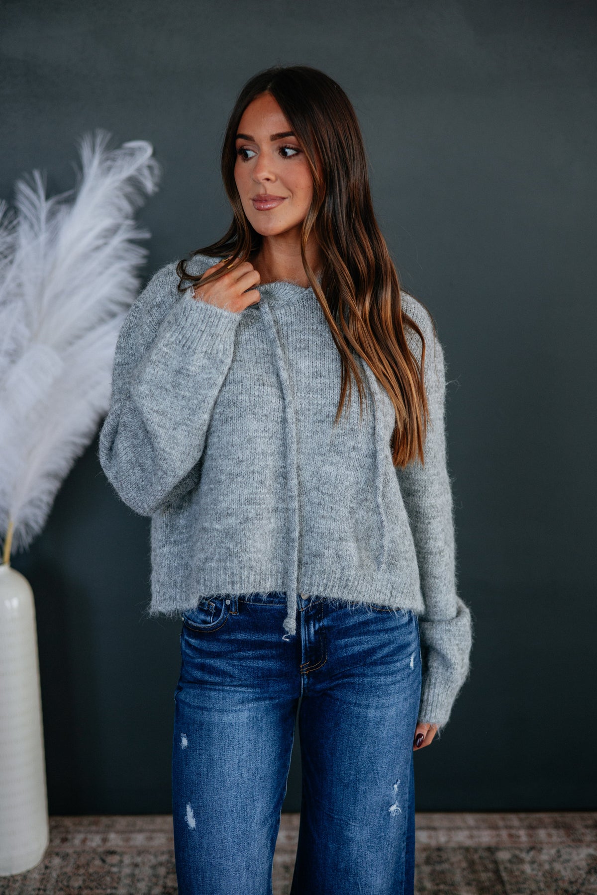 Abigail Knit Hoodie