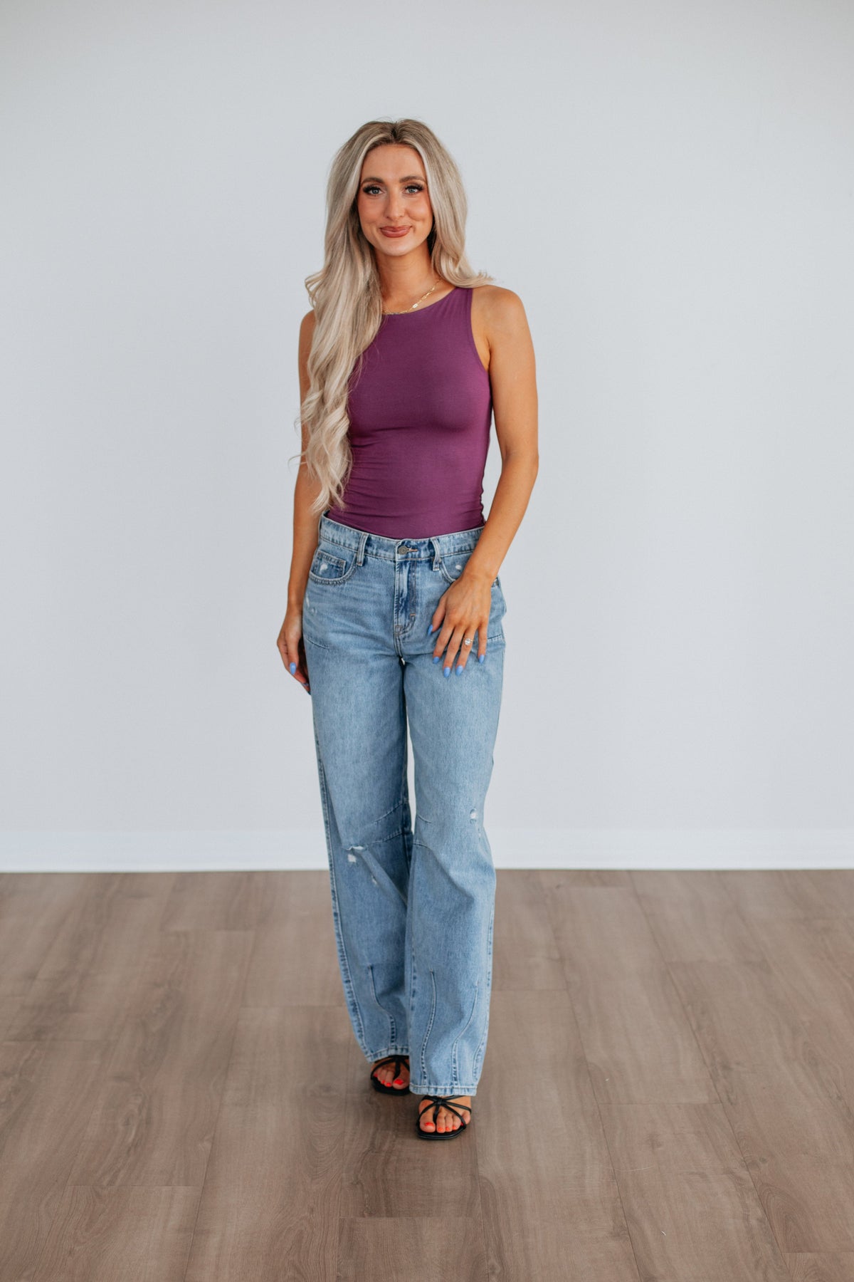 Ariel Basic Tank - Plum