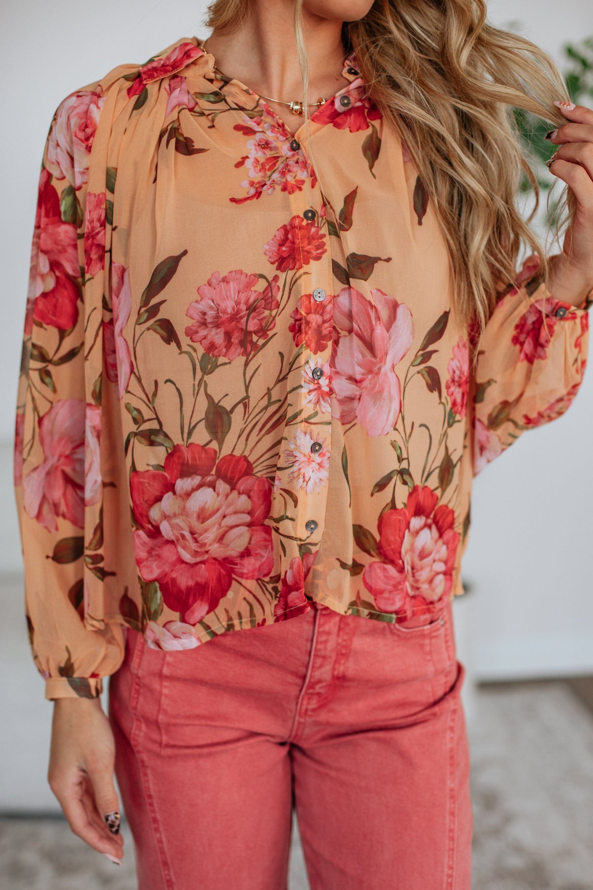 Alana Floral Blouse