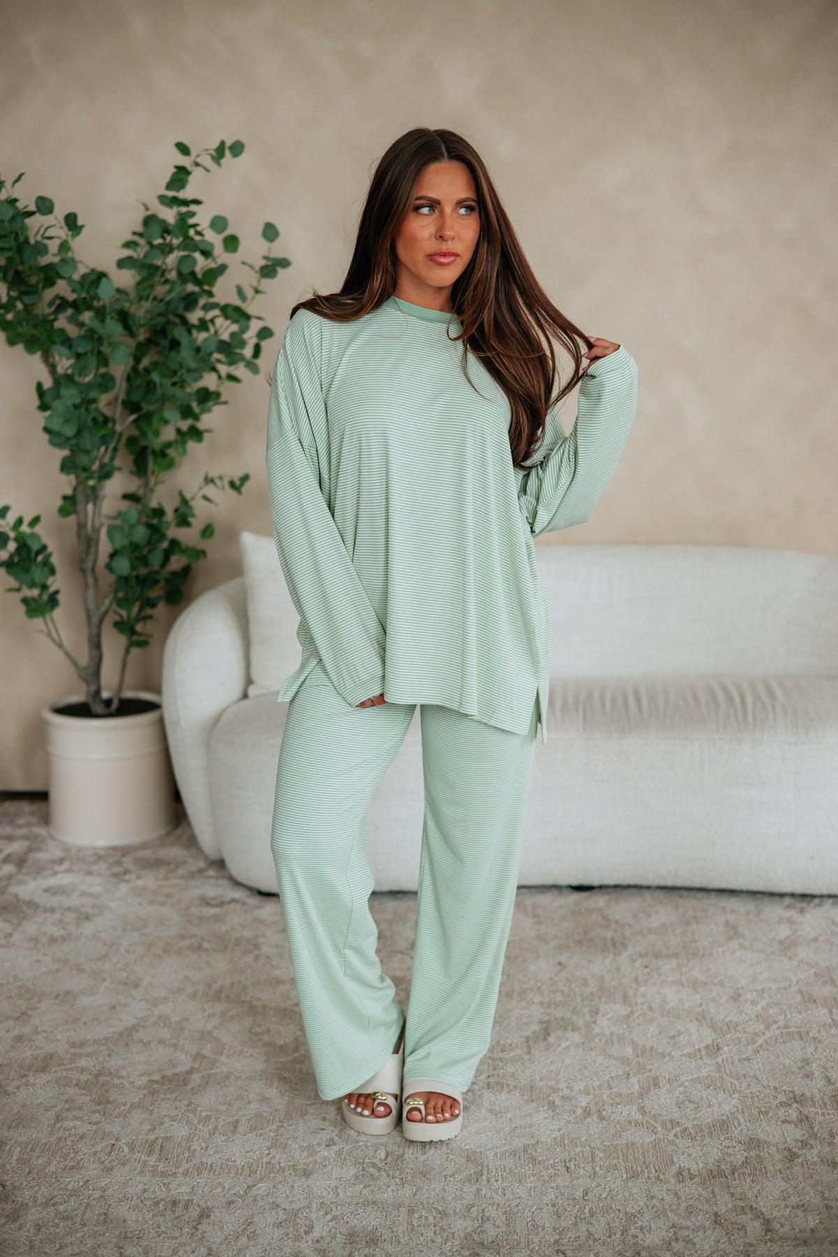 Alexie Striped Pants
