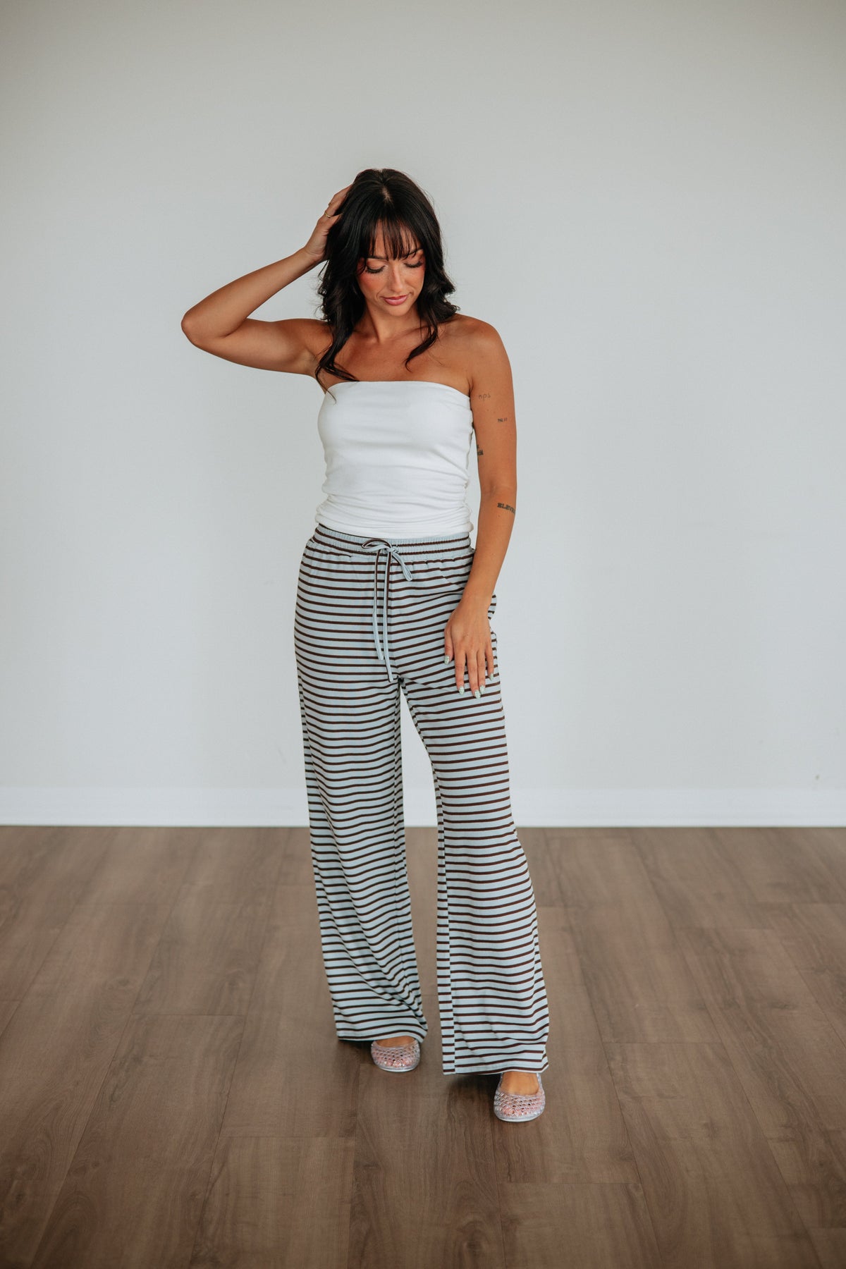 Annika Striped Pants
