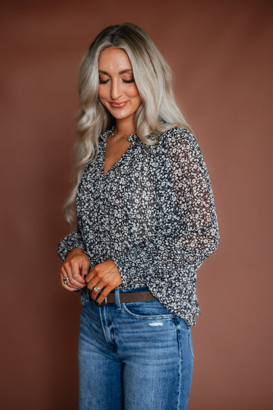 Aminah Floral Top