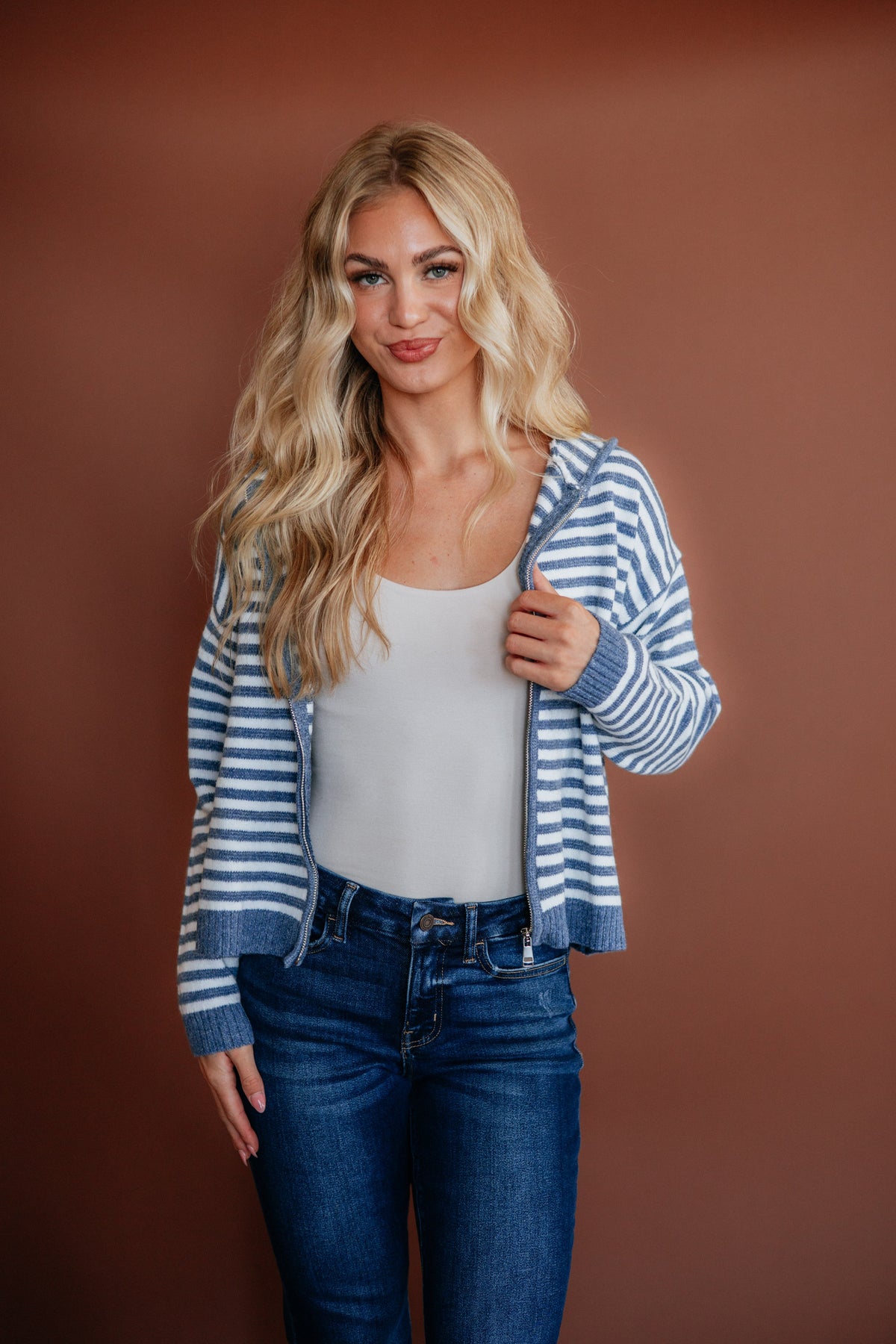 Allie Striped Sweater