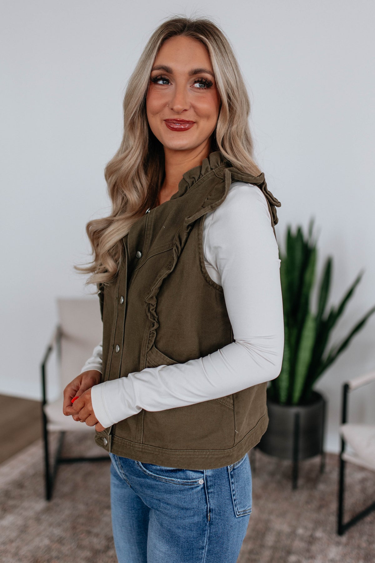 Aleah Denim Vest