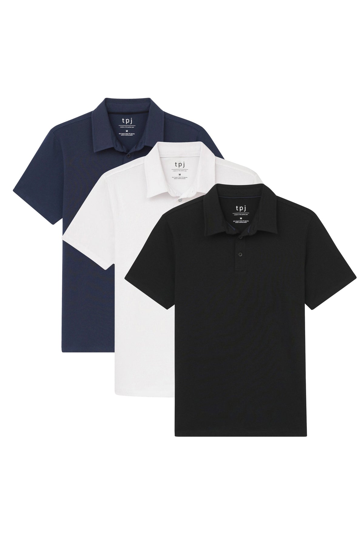 Organic Polo Shirt 3 Pack / The "Basic" Basic
