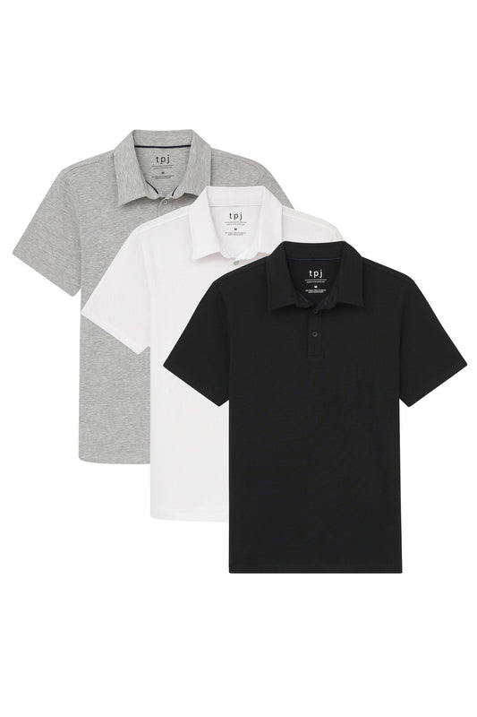 Organic Polo Shirt 3 Pack / Essentials