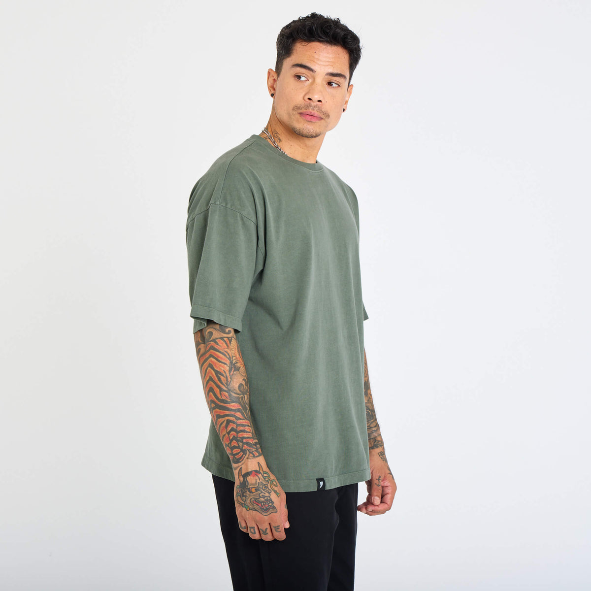 Heavyweight Tee - Sage