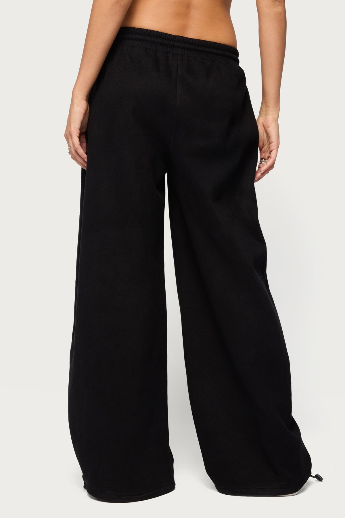 Brody Wide Leg Pleated Sweatpants