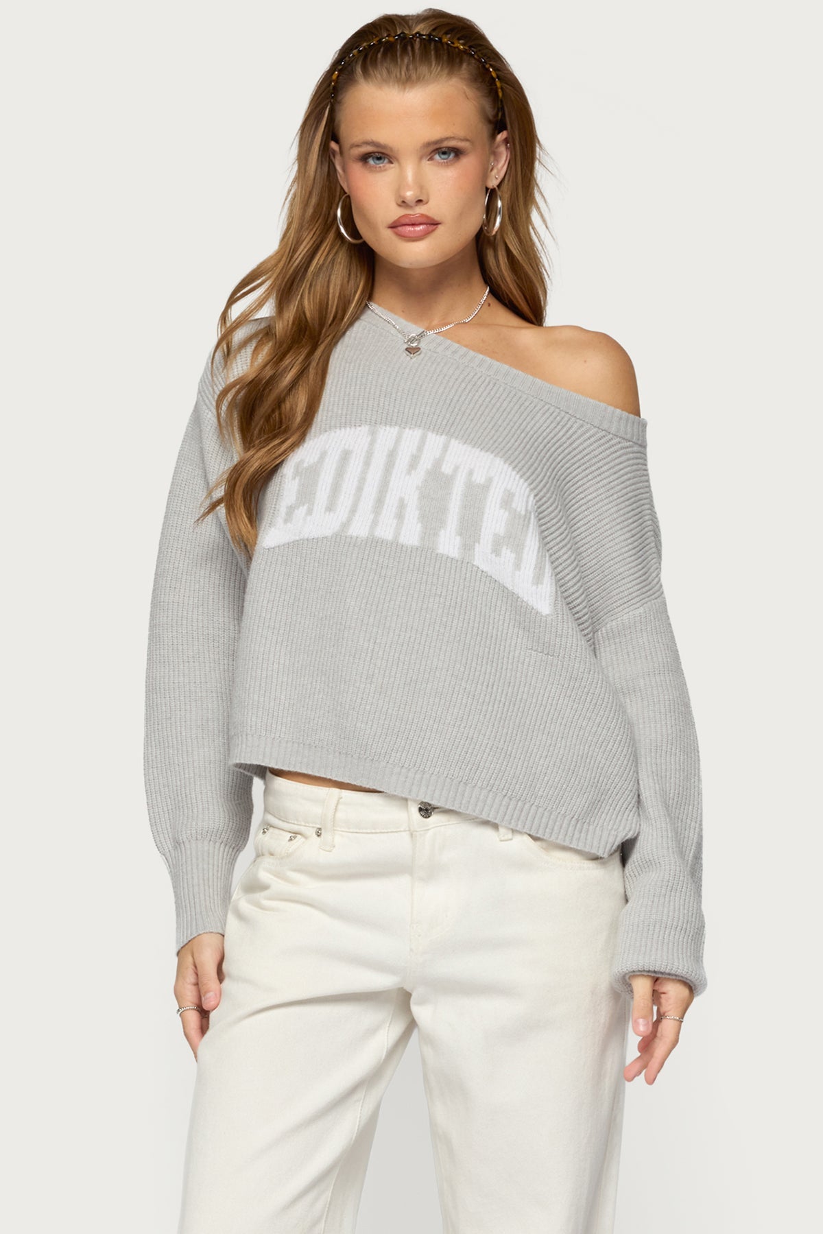Eternally Edikted Off Shoulder Sweater