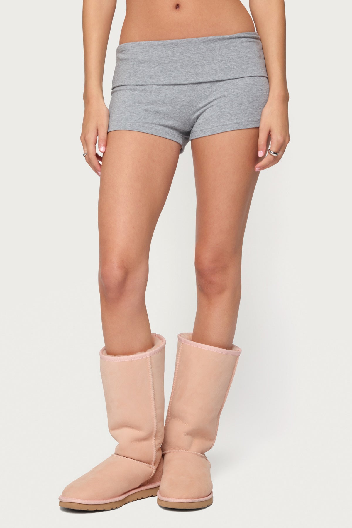 Angel Wings Foldover Shorts