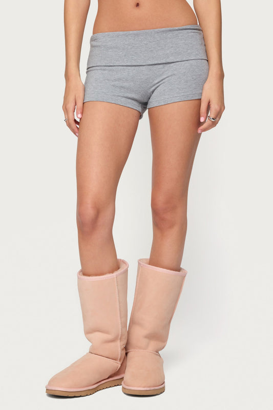 Angel Wings Foldover Shorts